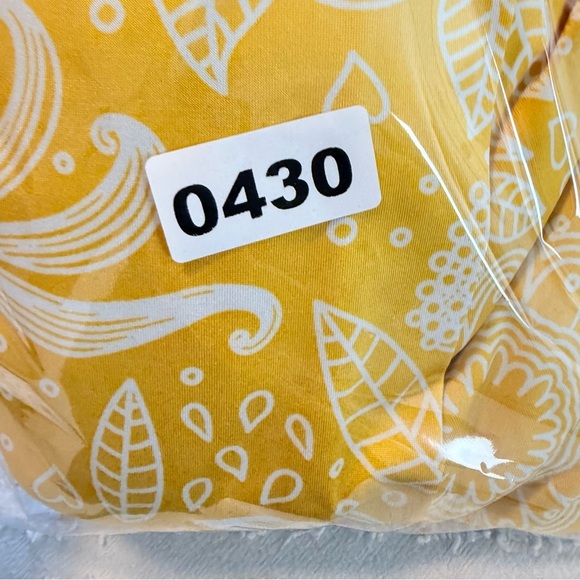 LuLaRoe Yellow White Sundress Midi Casual - Picture 7 of 9